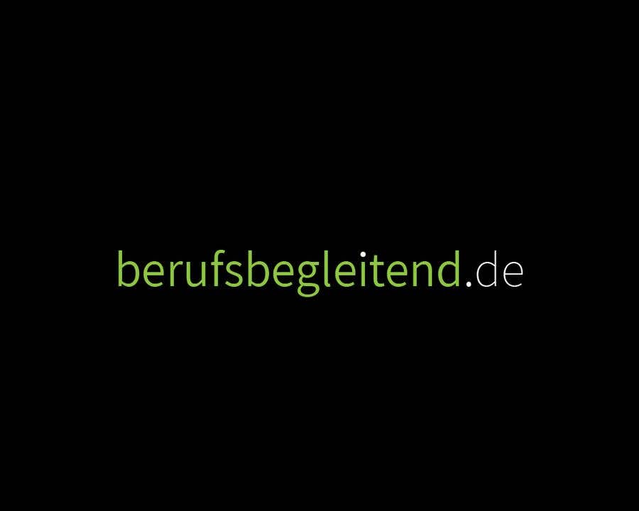 Bài tham dự cuộc thi #63 cho                                                 Logo for my website berufsbegleitend.de
                                            