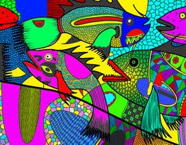 #36 untuk Colour Abstract Artwork oleh Odesa7388