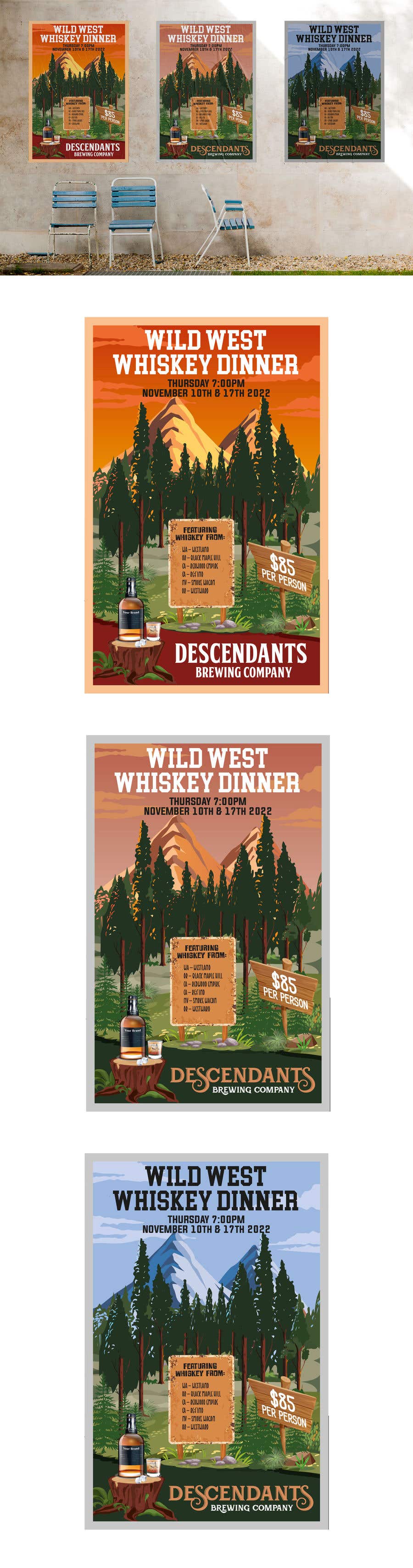 
                                                                                                                        Kilpailutyö #                                            50
                                         kilpailussa                                             Wild West Whiskey Dinner - 29/09/2022 13:58 EDT
                                        