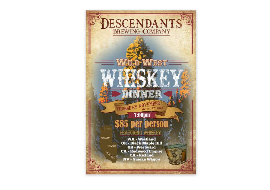 
                                                                                                                        Kilpailutyö #                                            45
                                         kilpailussa                                             Wild West Whiskey Dinner - 29/09/2022 13:58 EDT
                                        