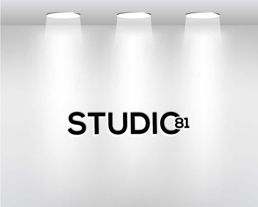Kilpailutyö #47 kilpailussa                                                 Logo brand needed for the name Studio 81
                                            