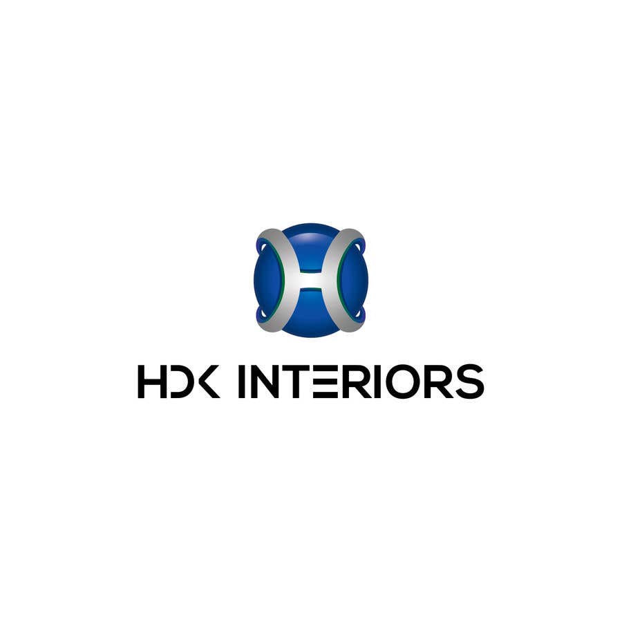 Kilpailutyö #389 kilpailussa                                                 Create a logo for the 'hdk interiors'
                                            