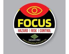 joyantabanik8881 tarafından Design a hi viz graphic for FOCUS stickers - workplace safety company için no 124