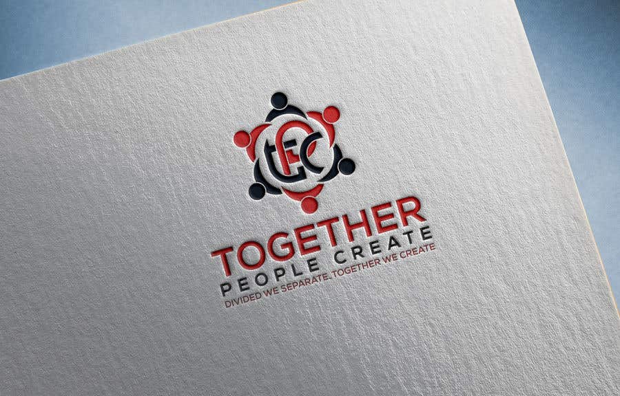 Kilpailutyö #414 kilpailussa                                                 Logo "Together People Create"
                                            