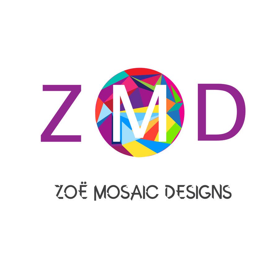 Penyertaan Peraduan #29 untuk                                                 Design a Logo for ZMD Zoe Mosaic Designs LLC
                                            