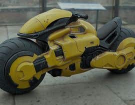 #62 para 3D sculpt for 3D printing. Sci-fi Motorbike. Yellow Bike Project // Escultor 3D para Impresión 3D. Motocicleta Ciencia Ficción. Proyecto Moto Amarilla por EduardoPortuguez