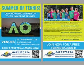 #148 untuk Summer of Tennis 2023 Flyer - AO oleh aktarabanu802