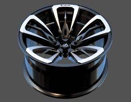 #162 untuk Design Aluminium forged rims for a Lexus LC500 oleh ivanipangstudio
