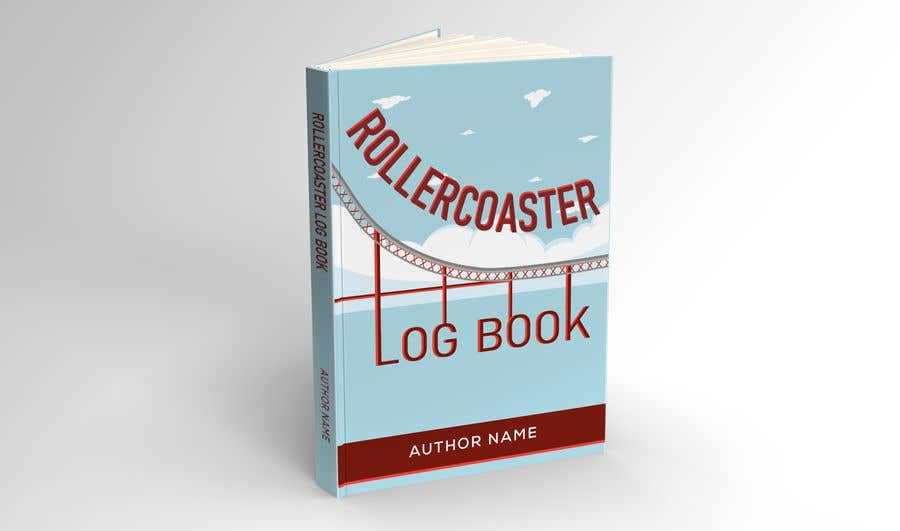 Inscrição nº 140 do Concurso para                                                 Create a book cover for a "Rollercoaster Log Book"
                                            