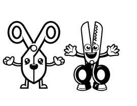 #69 untuk Design a scissors them cartoon character for Kids picture book oleh EartXStudio