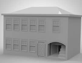 nº 32 pour Create a 3D model (.stl) of this house for 3D printing par Ewaidiouse 
