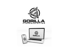 Nro 357 kilpailuun Gorilla Fingerprinting logo käyttäjältä mstrokeyabegum51