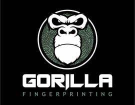 Nro 296 kilpailuun Gorilla Fingerprinting logo käyttäjältä arthurbohrer