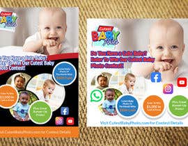 #109 for PROMOTIONAL FLYER FOR ONLINE CUTE BABY PHOTO CONTEST by bayezidrahman20