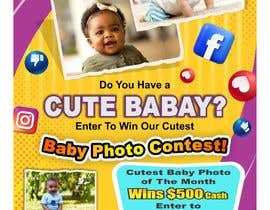 #69 for PROMOTIONAL FLYER FOR ONLINE CUTE BABY PHOTO CONTEST by za564944