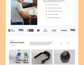 #40 para Design a landing page for a product design, development, and manufacturing company! por ilmiediting