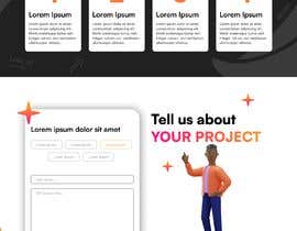 #27 untuk Design a landing page for a product design, development, and manufacturing company! oleh ArteGraEU