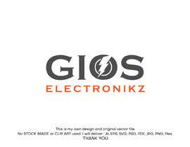 Nro 215 kilpailuun logo for company called gioselectronikz käyttäjältä ShawonKhanSamad