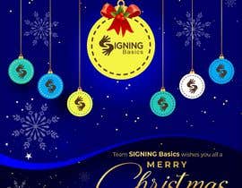 #75 untuk Christmas Greeting oleh m4udesign