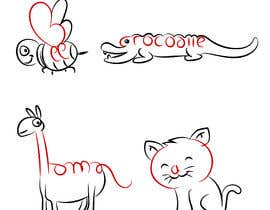 #91 untuk Create animal drawing from the name of the animal oleh Denisdean