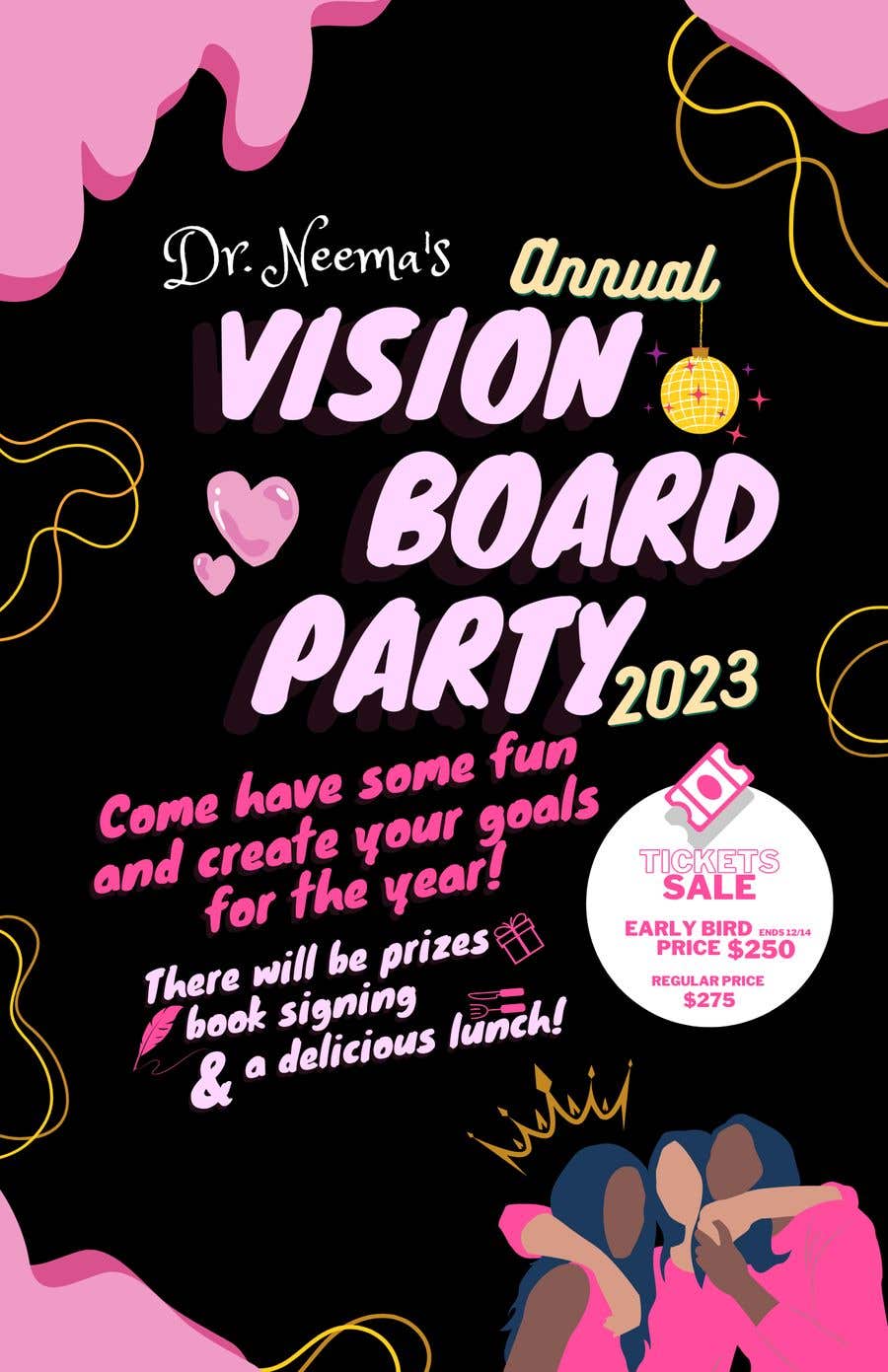 Конкурсная заявка №4 для                                                 Vision Board party 2023
                                            