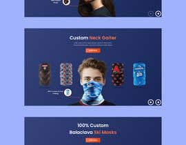 Nro 56 kilpailuun Design 3 Slider Banners For Face Mask Website käyttäjältä fahmiichsann