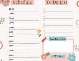 nº 43 pour I need a daily planner/ 2023 Yearly Agenda par shamim11s 