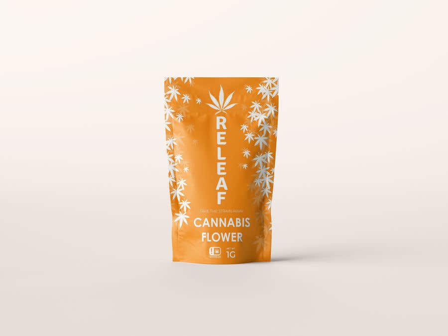 Intrarea #82 pentru concursul „                                                Cannabis flower - Mylar Bag packaging design
                                            ”