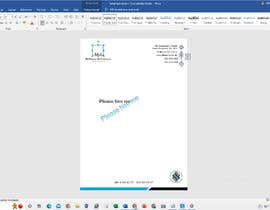 #118 for Create this Letterhead PDF into a Word docx template by habib1433