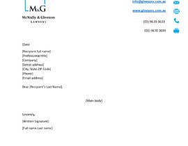 #123 for Create this Letterhead PDF into a Word docx template by MariamKamal74