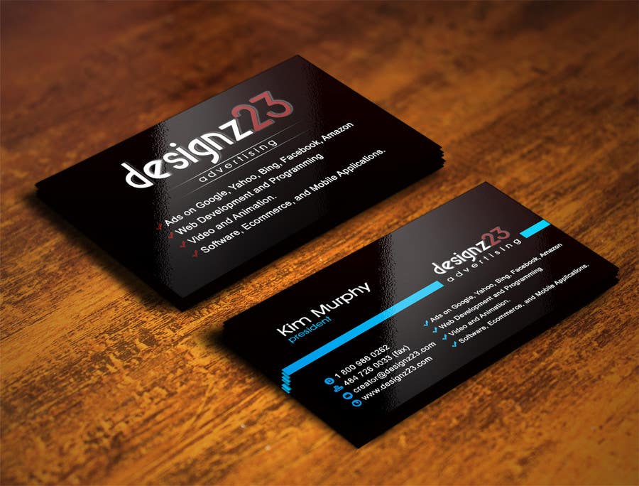 Proposta in Concorso #254 per                                                 Business Cards for marketing agency
                                            
