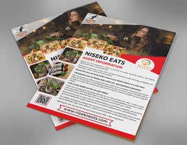 Nro 94 kilpailuun Design an A4  Agents flyer for Niseko Eats käyttäjältä bayezidrahman20