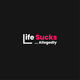 Imej kecil Penyertaan Peraduan #149 untuk                                                     Logo for Life Sucks ... Allegedly
                                                