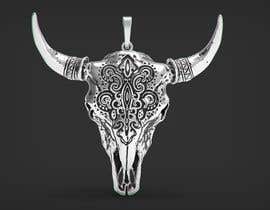 #19 pentru 3d model of a pendant of a cow skull or ram skull or longhorn skull or a buffalo skull de către utku4