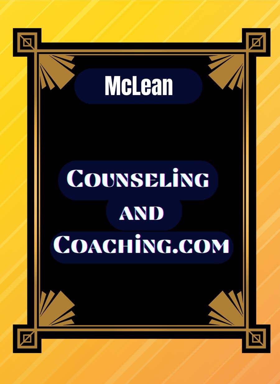 Intrarea #30 pentru concursul „                                                I'd like a graphical sign made from the phrase:  McLean Counseling and Coaching . Com
                                            ”