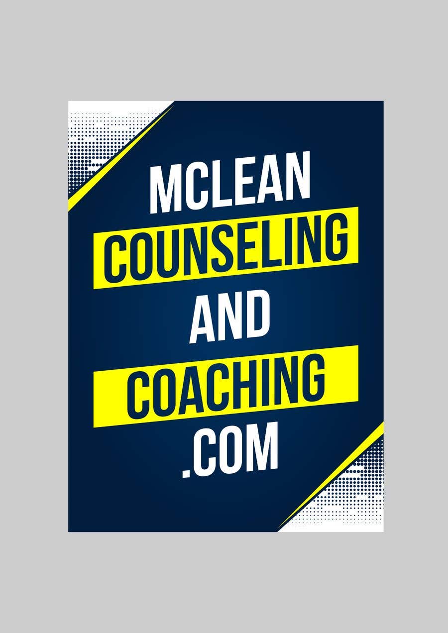 Intrarea #51 pentru concursul „                                                I'd like a graphical sign made from the phrase:  McLean Counseling and Coaching . Com
                                            ”