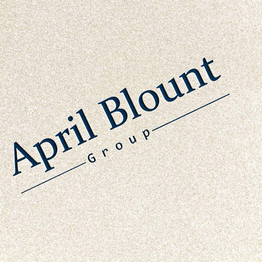 Bài tham dự cuộc thi #71 cho                                                 The April Blount Group - Logo Design
                                            