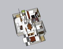 the illustration shows the layout of a house with different floors