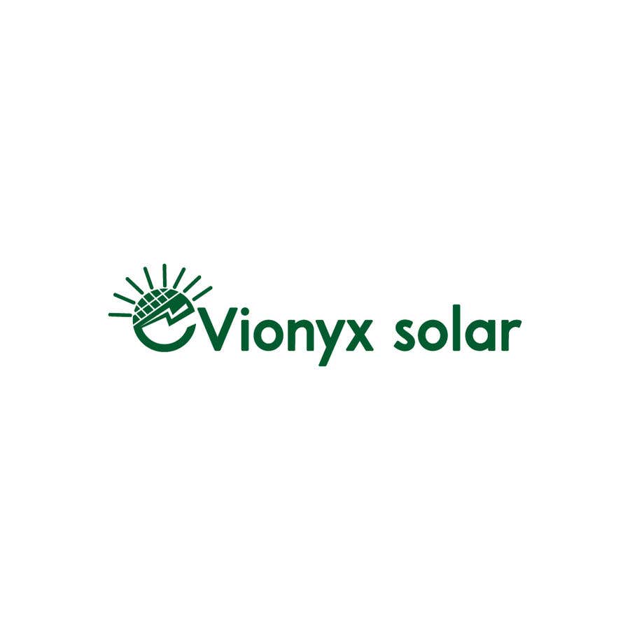 a logo for a solar company