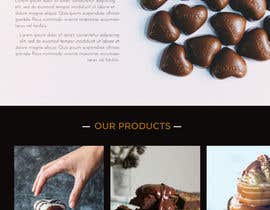 a website with pictures of chocolates and desserts