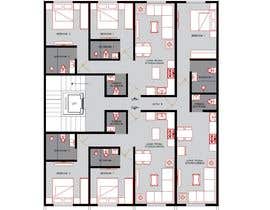 Nro 74 kilpailuun Architectural Floor-Plans for a Small Residential Apartment Building käyttäjältä ssquaredesign