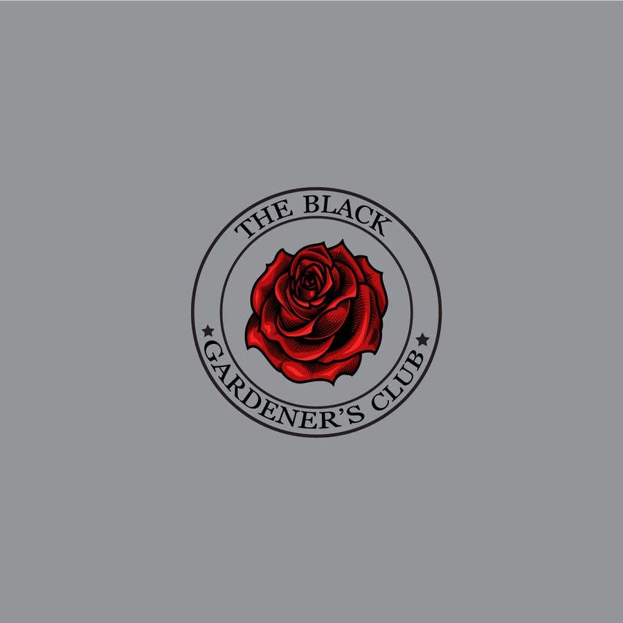 Intrarea #477 pentru concursul „                                                I need a logo designed for my gardening inspired clothing company called “The Black Gardener’s Club”. If needs to be colored as well as look good in black and white. I like the first example the most. I want to be able to embroider and screen print logo.
                                            ”