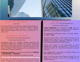 #8 for An e-mail friendly and multi-coloured single page flyer (Company Introduction) on page-size A4 in end-user editable mode by nadhirahkamal27
