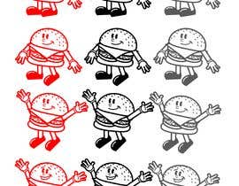 #53 per I need an burger Illustration da claryakkerman