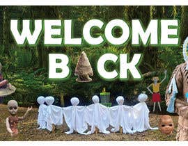#66 para &quot;WELCOME BACK&quot; banner design por moksadul123