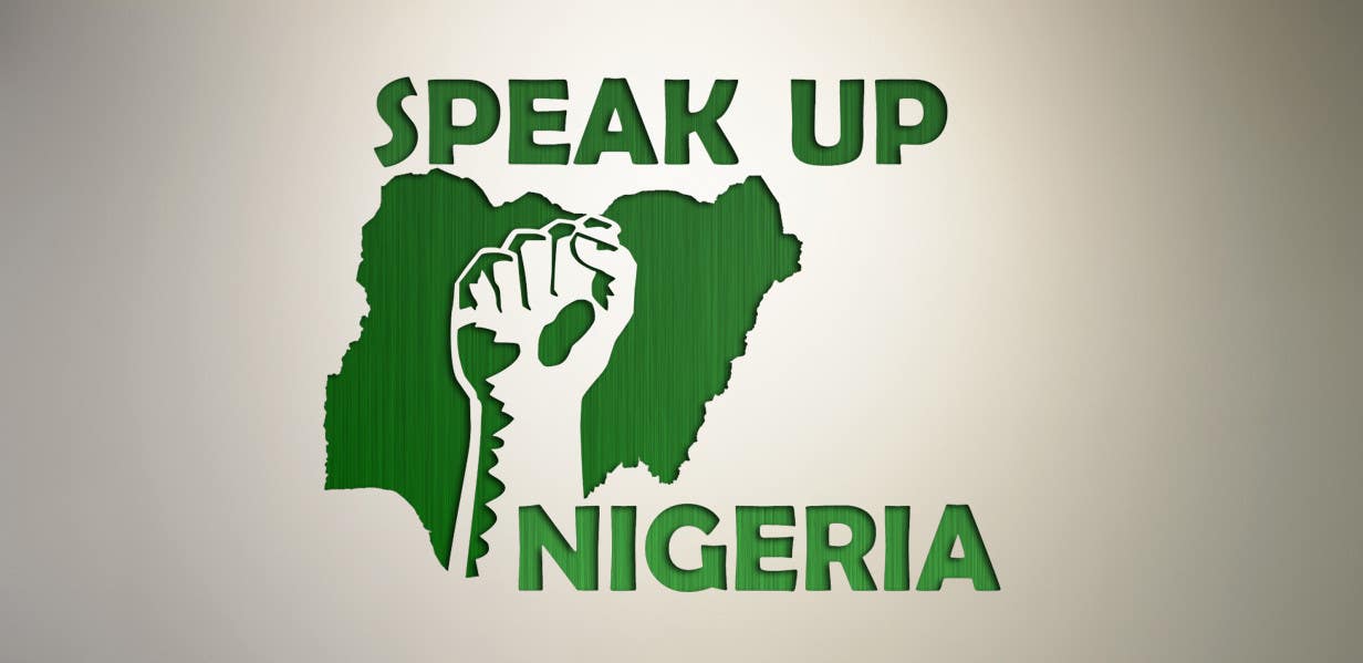 Penyertaan Peraduan #166 untuk                                                 Design a Logo for Speak up Nigeria,
                                            