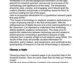 #12 для Writing a research paper on management studies using quantitative analysis (SPSS tool) от johnabrham17