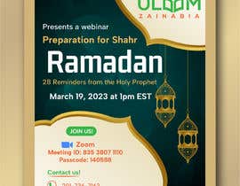 Číslo 97 pro uživatele Design flyer for an Event - Ramadan Preparation Seminar od uživatele sanamaqsood482