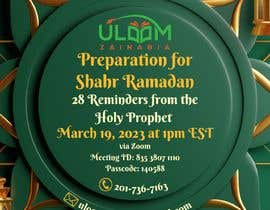 Číslo 62 pro uživatele Design flyer for an Event - Ramadan Preparation Seminar od uživatele Samrat661050