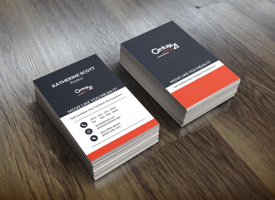 Bài tham dự cuộc thi #15 cho                                                 Design a dynamic and modern Business Cards for a real estate salesperson
                                            